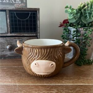 New Ceramic Highland Cow Mug